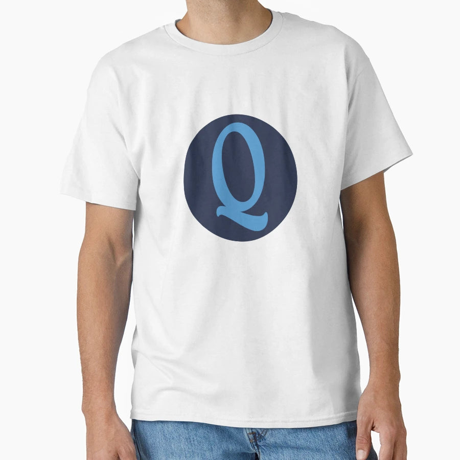 Letter Q Monogram T-Shirt - Streetwear Style Men Women - T-Shirt, Sweatshirt, Hoodie