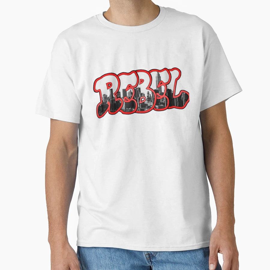 Rebel Urban Revolution T-Shirt - Graphic Print Men Women - T-Shirt, Sweatshirt, Hoodie