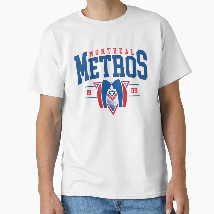 Montreal Metros Hockey Team Hollander T-Shirt - Custom Art Print Unisex - T-Shirt, Sweatshirt, Hoodie