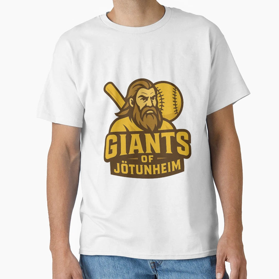Baseball Logo Team Giants T-Shirt - Casual Everyday Wear for Adults - T-Shirt, Sweatshirt, Hoodie