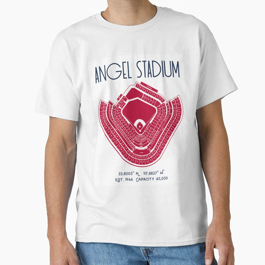 Los Angeles Anaheim Angels Stadium T-Shirt - Trendy Graphic Men Women - T-Shirt, Sweatshirt, Hoodie