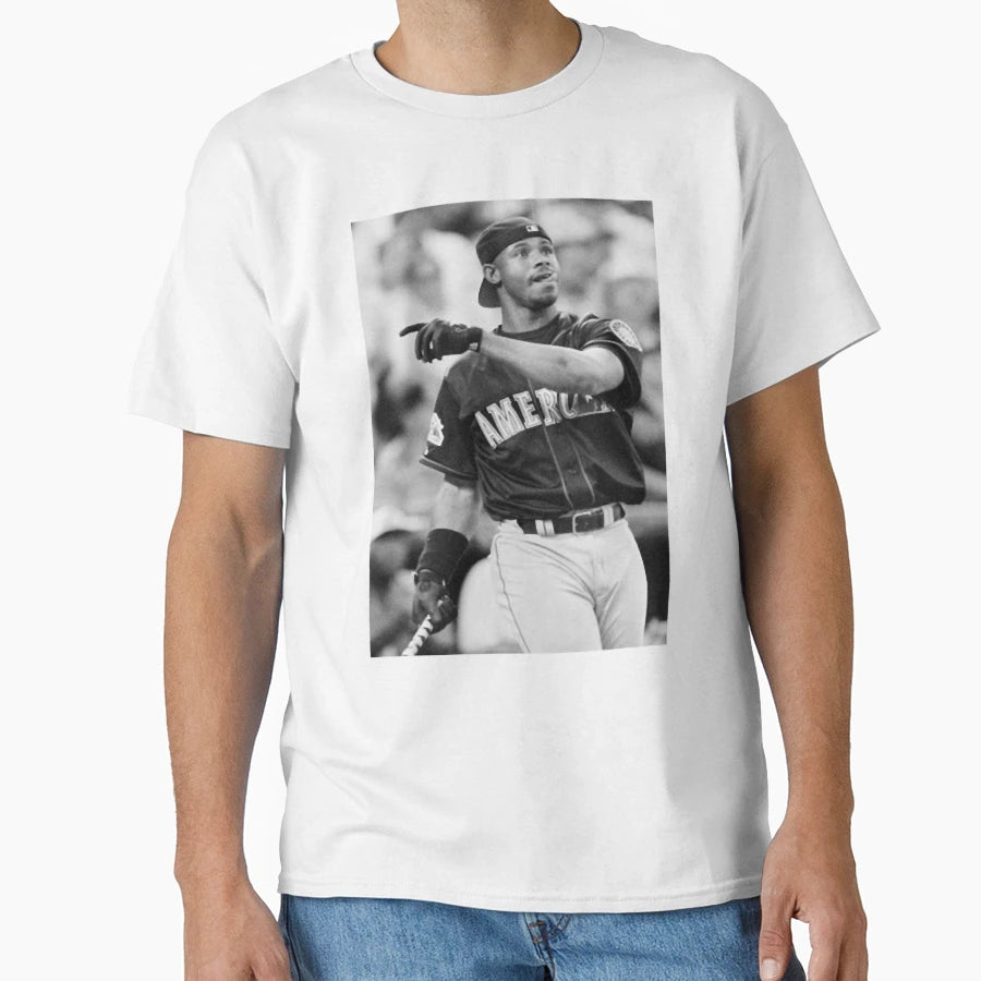 Ken Griffey Jr T Shirtken Griffey Jr T-Shirt - Custom Art Print for Adults - T-Shirt, Sweatshirt, Hoodie