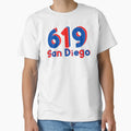 San Diego California T-Shirt - Trendy Graphic for Adults - T-Shirt, Sweatshirt, Hoodie