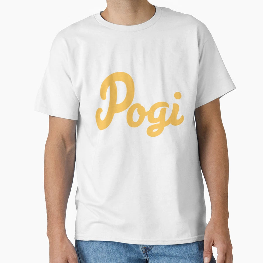 Yellow Pogi T-Shirt - Streetwear Style Men Women - T-Shirt, Sweatshirt, Hoodie