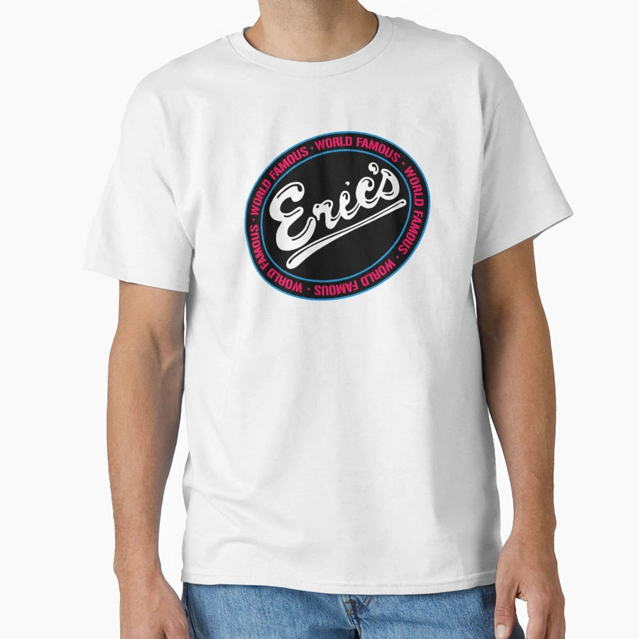 Erics Liverpool Logo Red Blue And Black T-Shirt - Streetwear Style Unisex - T-Shirt, Sweatshirt, Hoodie