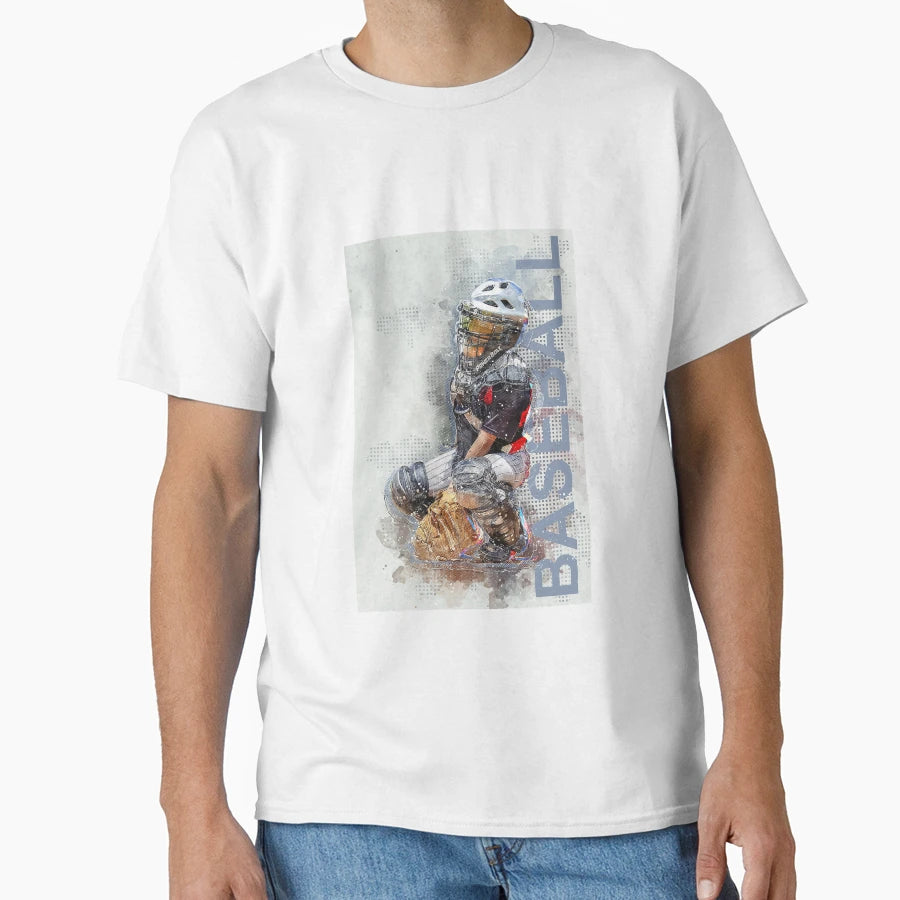 Baseball T-Shirt - Graphic Print Unisex - T-Shirt, Sweatshirt, Hoodie
