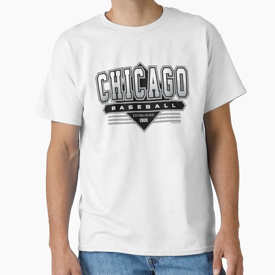 Chicago Baseball White Sox Inspired T-Shirt - Unique Graphic for Adults - T-Shirt, Sweatshirt, Hoodie
