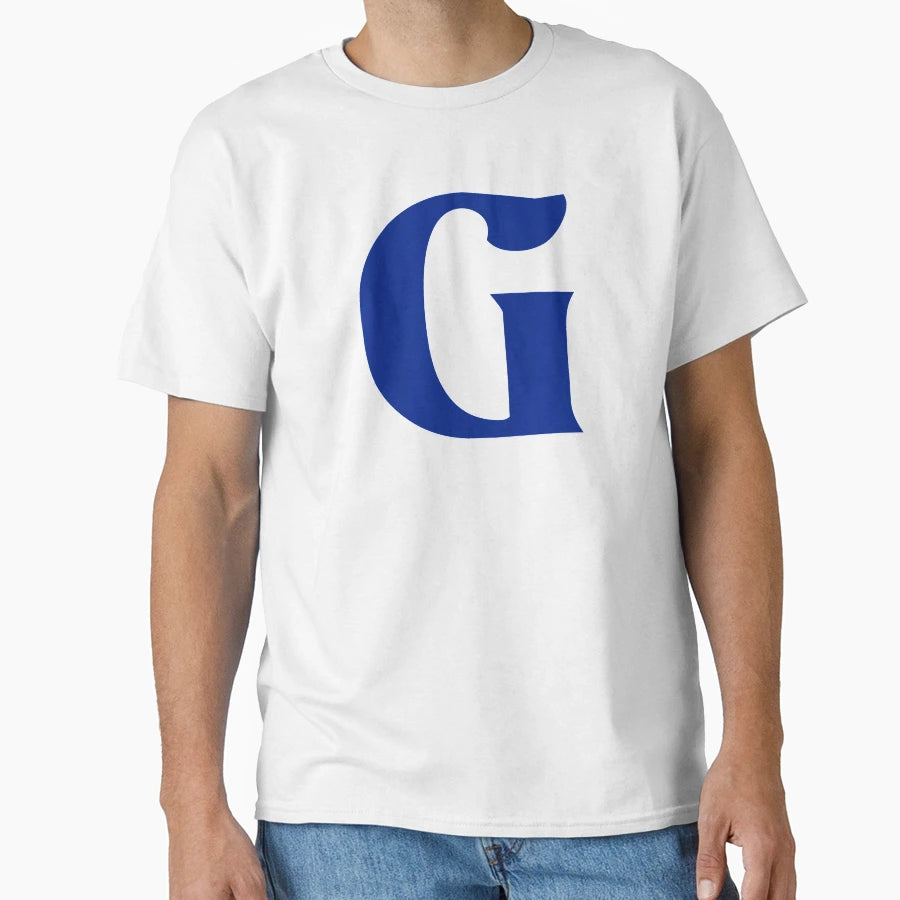 Letter G Hbw Font T-Shirt - Casual Everyday Wear Unisex - T-Shirt, Sweatshirt, Hoodie