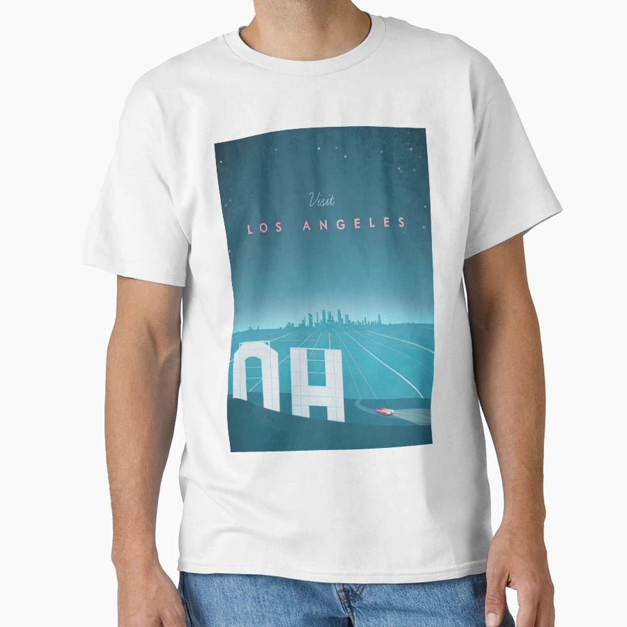 Los Angeles T-Shirt - Minimalist Print for Adults - T-Shirt, Sweatshirt, Hoodie