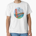 San Francisco T-Shirt - Custom Art Print for Adults - T-Shirt, Sweatshirt, Hoodie