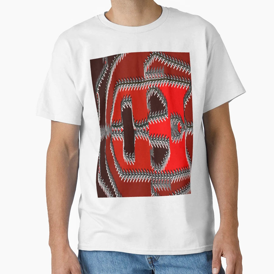 Abstractly Way Work Pattern T-Shirt - Novelty Apparel Men Women - T-Shirt, Sweatshirt, Hoodie