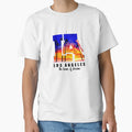Sunset Los Angeles California Dreams T-Shirt - Novelty Apparel Unisex - T-Shirt, Sweatshirt, Hoodie