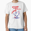 State Texas Cartoon If Lost Please T-Shirt - Minimalist Print Men Women - T-Shirt, Sweatshirt, Hoodie
