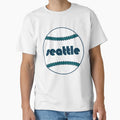 Seattle Throwback Baseball T-Shirt - Trendy Graphic Unisex - T-Shirt, Sweatshirt, Hoodie