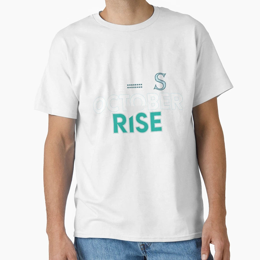 Mariners October Rise T-Shirt - Streetwear Style Unisex - T-Shirt, Sweatshirt, Hoodie