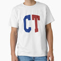 Connecticut State Abbreviation T-Shirt - Casual Everyday Wear for Adults - T-Shirt, Sweatshirt, Hoodie