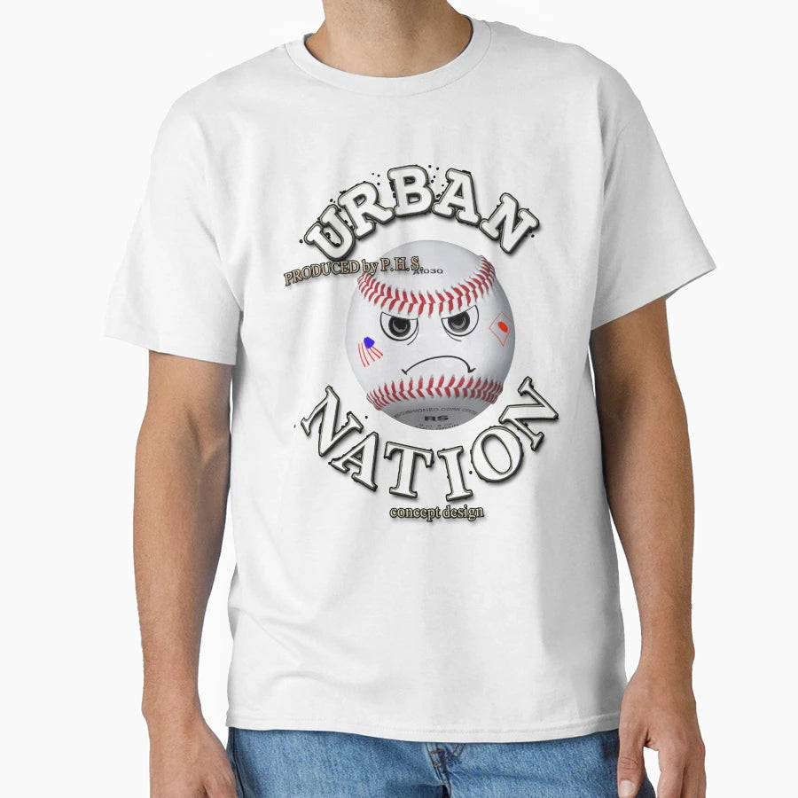 Baseball Fun Character Lifestyle T-Shirt - Fun Novelty Design Unisex - T-Shirt, Sweatshirt, Hoodie