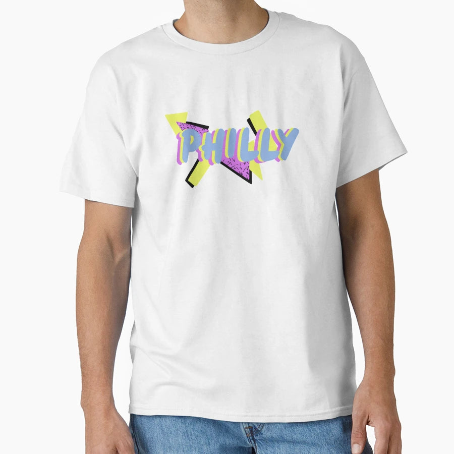 90S Philly T-Shirt - Aesthetic Graphic Men Women - T-Shirt, Sweatshirt, Hoodie