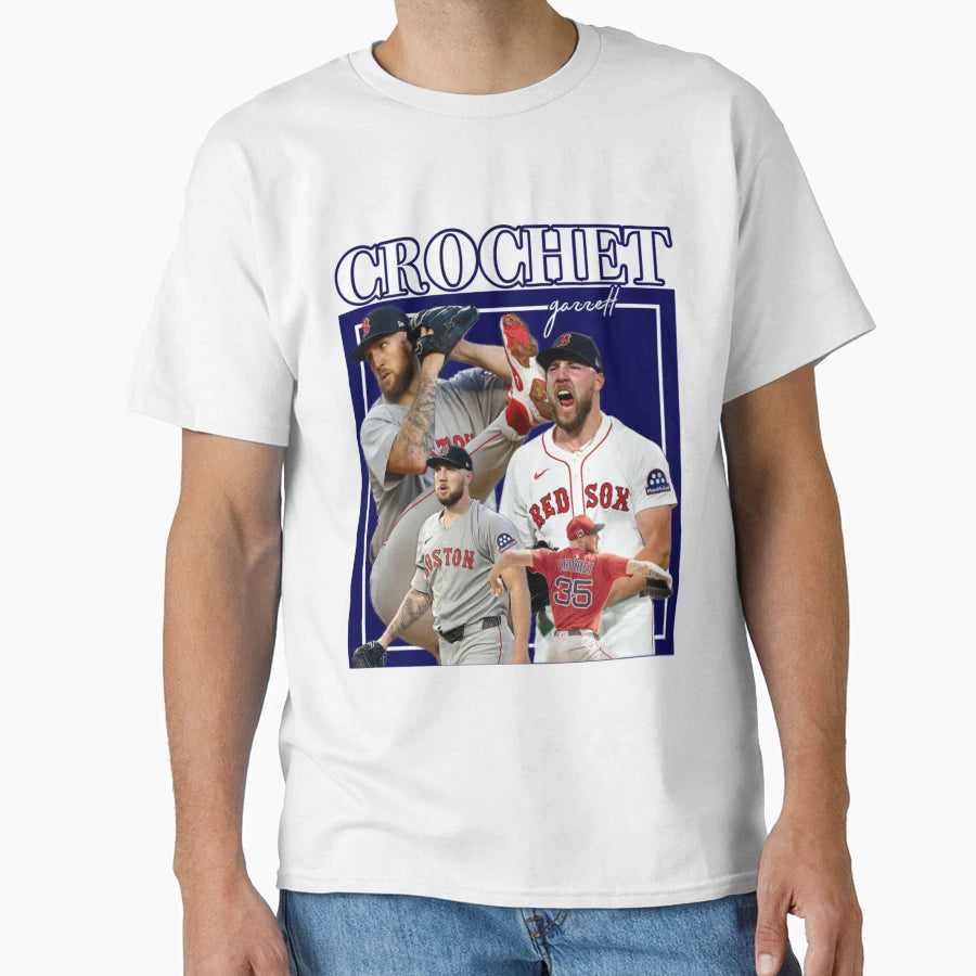 Garrett Crochet T-Shirt - Graphic Print Unisex - T-Shirt, Sweatshirt, Hoodie