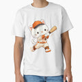 San Francisco Kawaii Cat 8 Swinging T-Shirt - Custom Art Print Men Women - T-Shirt, Sweatshirt, Hoodie