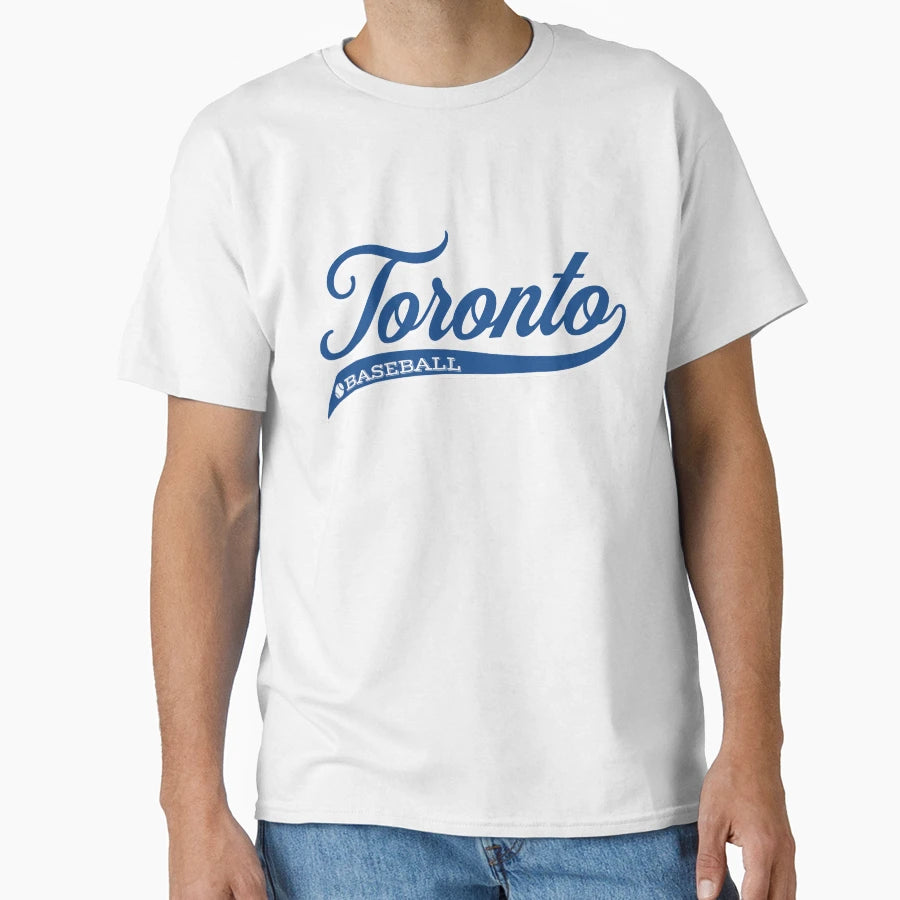 Script Toronto Baseball T-Shirt - Fun Novelty Design Men Women - T-Shirt, Sweatshirt, Hoodie
