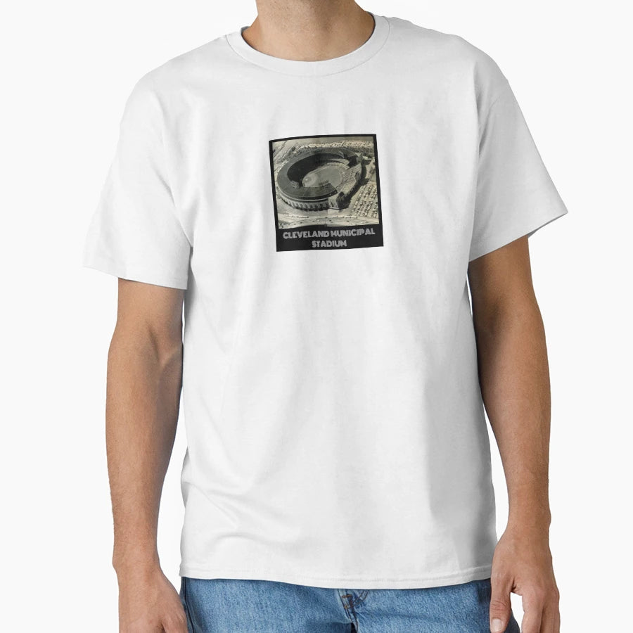 Cleveland Municipal Stadium Indians T-Shirt - Casual Everyday Wear Unisex - T-Shirt, Sweatshirt, Hoodie