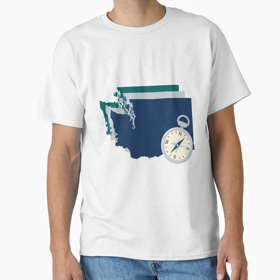 Washington Border Mariners T-Shirt - Trendy Graphic Unisex - T-Shirt, Sweatshirt, Hoodie