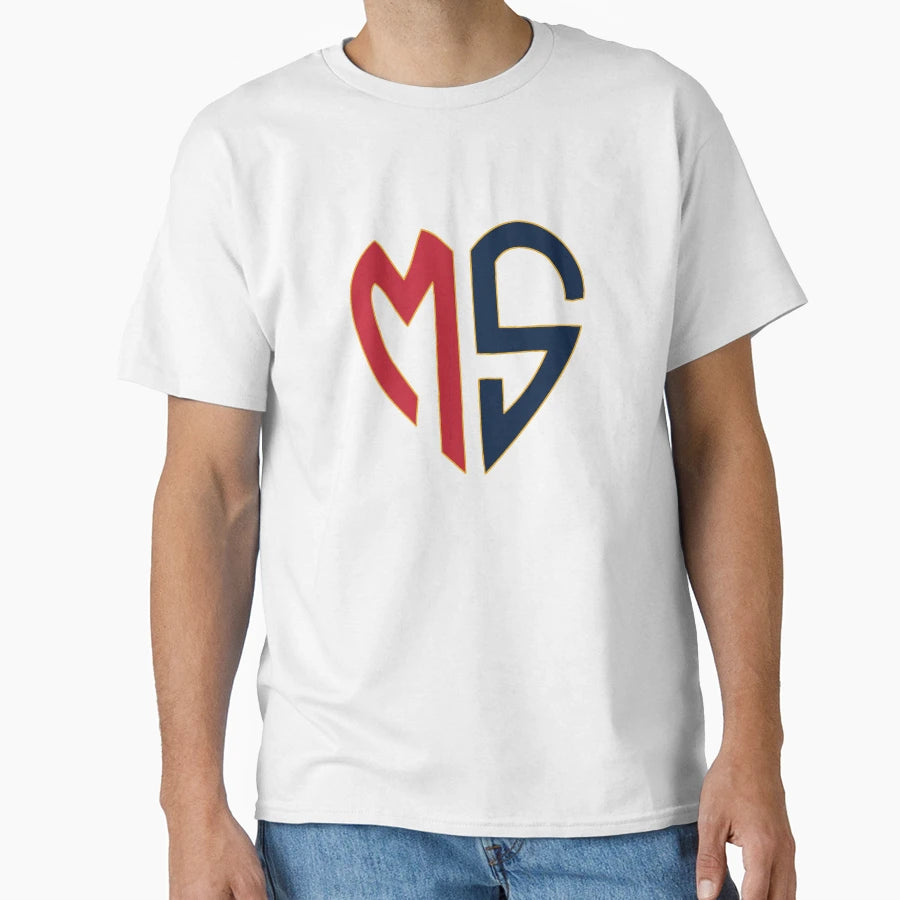 Mississippi State Abbreviation T-Shirt - Casual Everyday Wear for Adults - T-Shirt, Sweatshirt, Hoodie