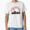Atlanta Baseball Atlanta Cityscape Hoodie - Graphic Print for Adults - T-Shirt, Sweatshirt, Hoodie