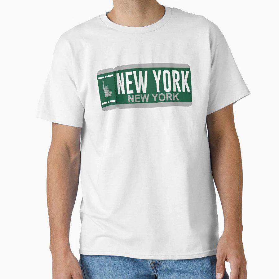 New York Ticket T-Shirt - Graphic Print for Adults - T-Shirt, Sweatshirt, Hoodie