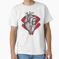 I Love Baseball Stitches Heart Field T-Shirt - Novelty Apparel Men Women - T-Shirt, Sweatshirt, Hoodie