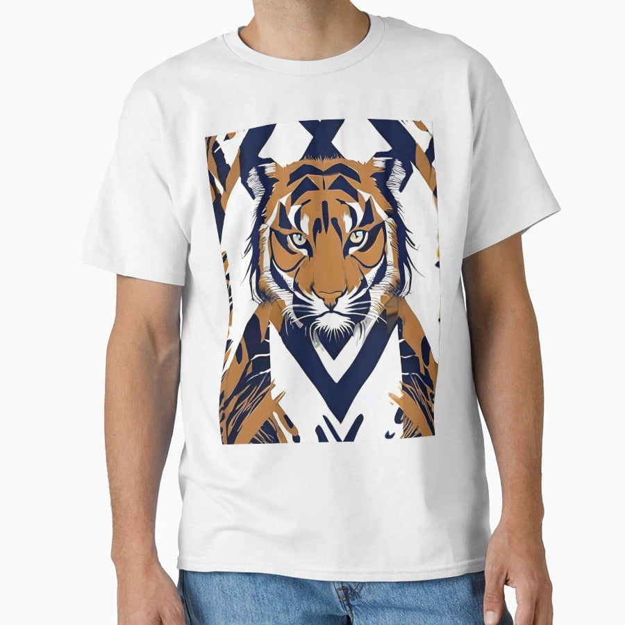 Animal Pattern Tiger T-Shirt - Novelty Apparel Men Women - T-Shirt, Sweatshirt, Hoodie