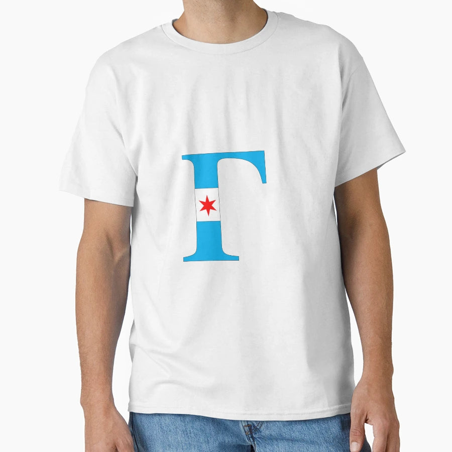 Chicago Gamma Greek Letter T-Shirt - Minimalist Print Unisex - T-Shirt, Sweatshirt, Hoodie