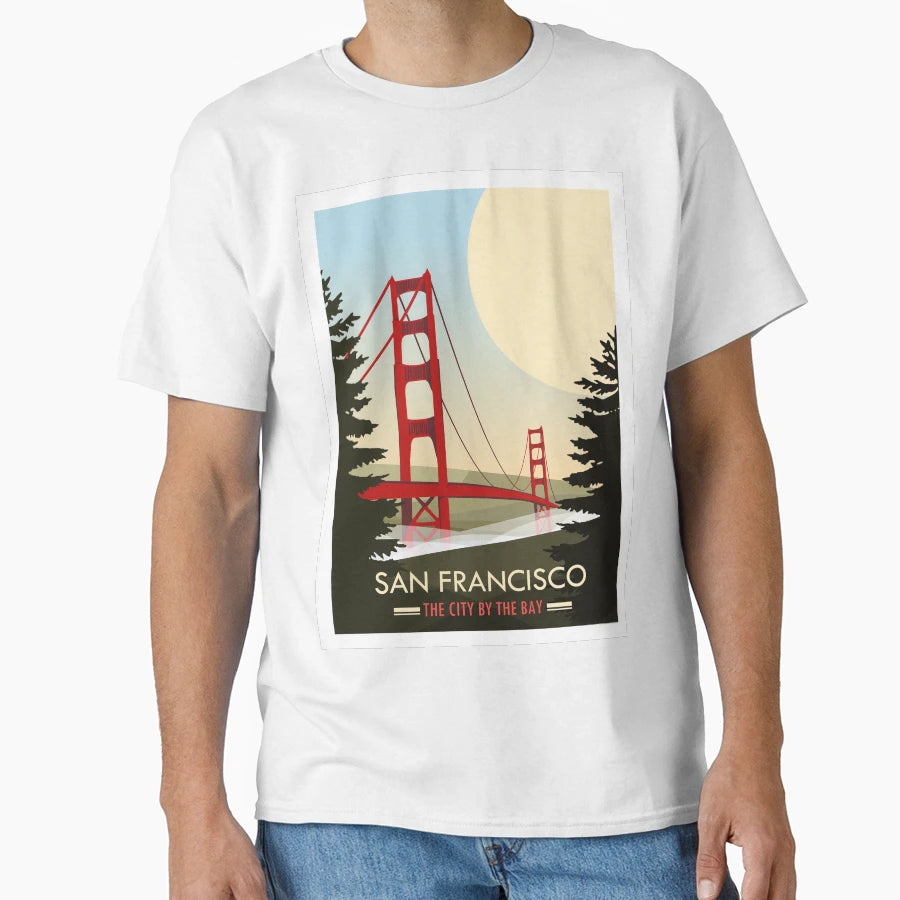 San Francisco T-Shirt - Casual Everyday Wear Unisex - T-Shirt, Sweatshirt, Hoodie