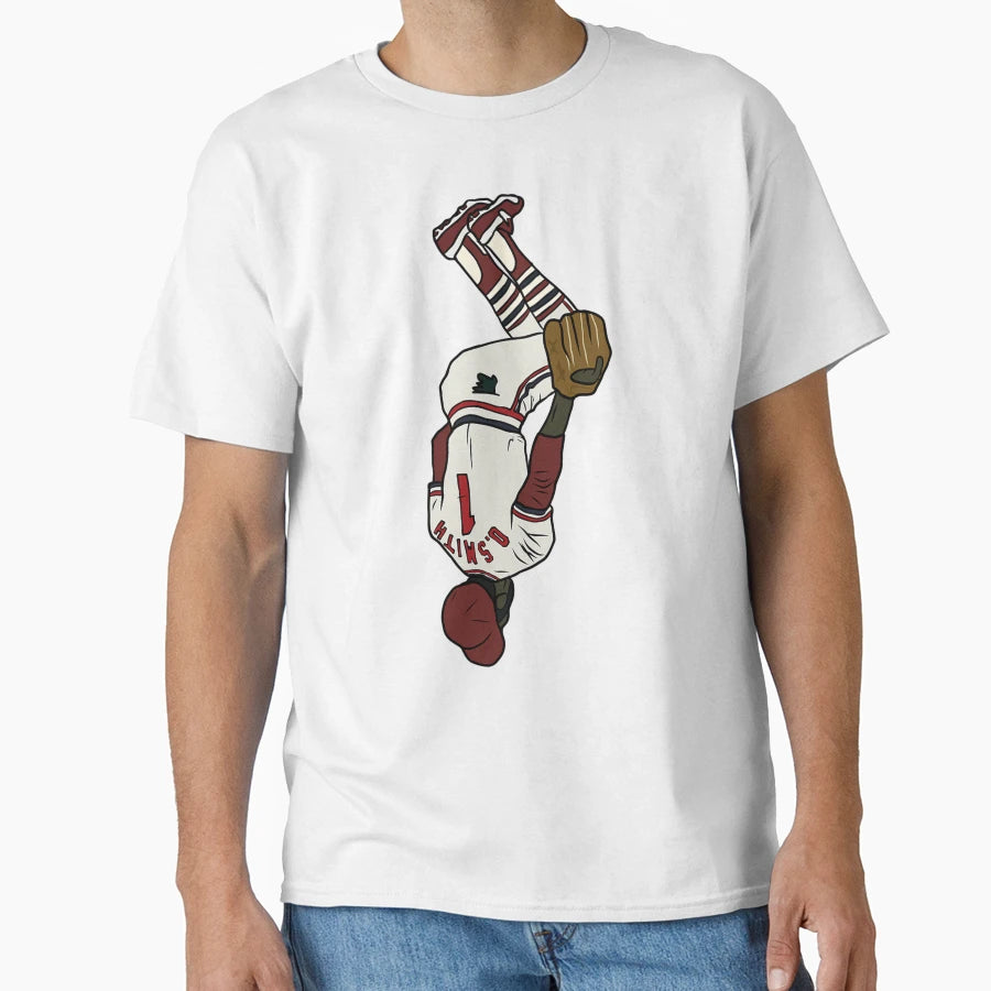 Ozzie Smith Backflip T-Shirt - Aesthetic Graphic for Adults - T-Shirt, Sweatshirt, Hoodie