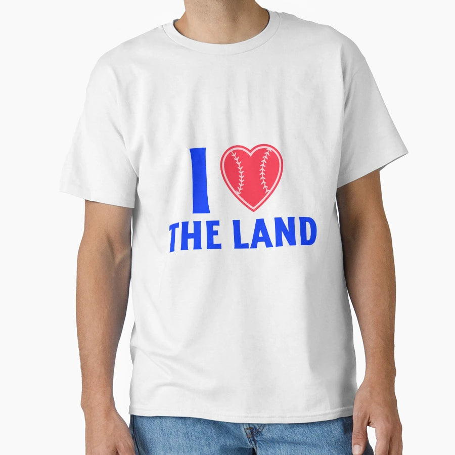 I Love Cleveland Land T-Shirt - Graphic Print Unisex - T-Shirt, Sweatshirt, Hoodie