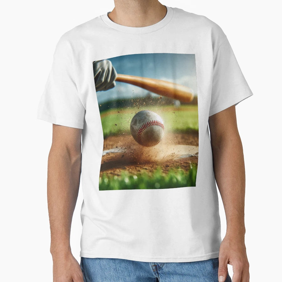 Baseball T-Shirt - Minimalist Print Unisex - T-Shirt, Sweatshirt, Hoodie