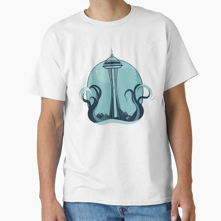 Seattle Hockey Lover T-Shirt - Minimalist Print Unisex - T-Shirt, Sweatshirt, Hoodie