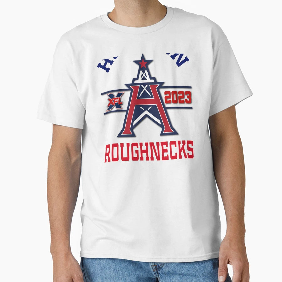 Houston Roughnecks 2023 Xfl T-Shirt - Streetwear Style for Adults - T-Shirt, Sweatshirt, Hoodie