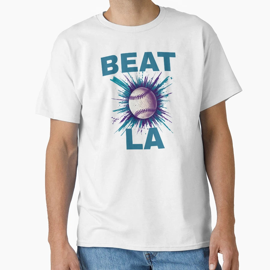 Beat La Ari Dbacks Turquoise Text T-Shirt - Streetwear Style Unisex - T-Shirt, Sweatshirt, Hoodie