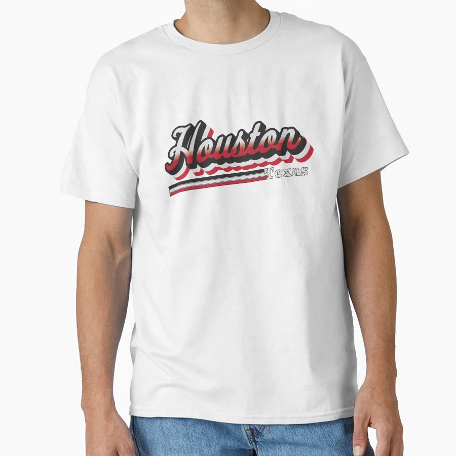 Houston Texas City T-Shirt - Unique Graphic for Adults - T-Shirt, Sweatshirt, Hoodie
