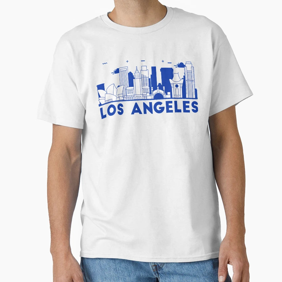 Los Angeles T-Shirt - Minimalist Print for Adults - T-Shirt, Sweatshirt, Hoodie
