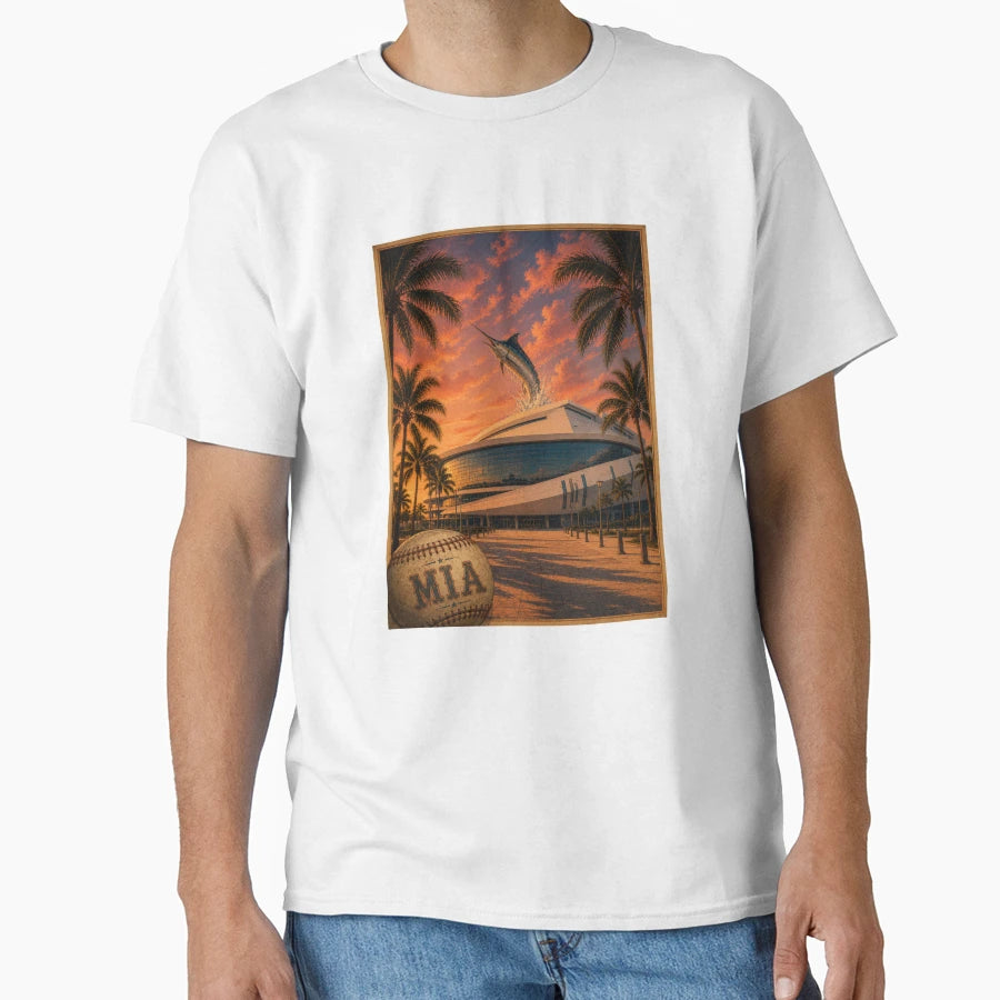 Miami Baseball Haven T-Shirt - Streetwear Style Men Women - T-Shirt, Sweatshirt, Hoodie