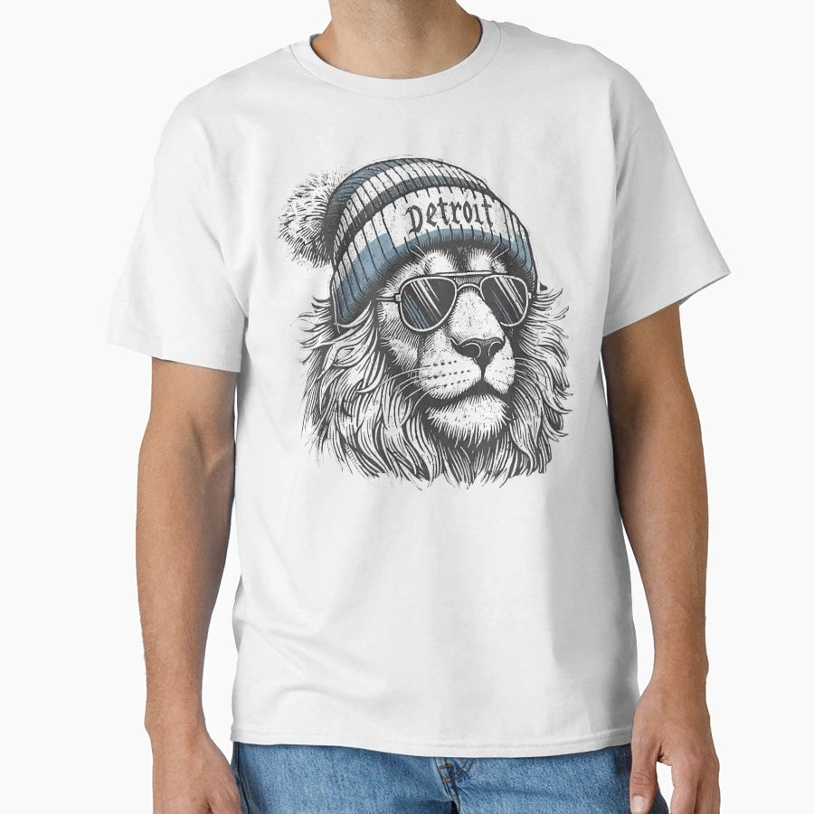 Detroit Lions T-Shirt - Aesthetic Graphic Unisex - T-Shirt, Sweatshirt, Hoodie