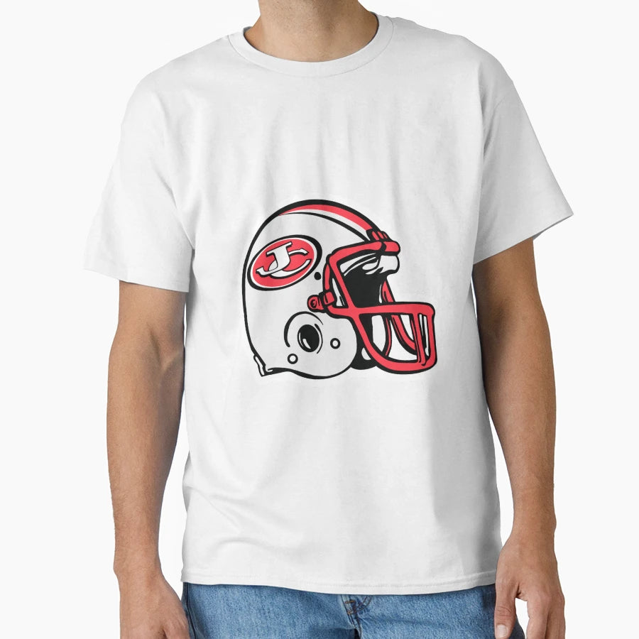 Jc Jays Football Helmet T-Shirt - Casual Everyday Wear for Adults - T-Shirt, Sweatshirt, Hoodie