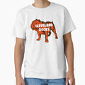 Cleveland Rocks Bulldog T-Shirt - Unique Graphic Unisex - T-Shirt, Sweatshirt, Hoodie