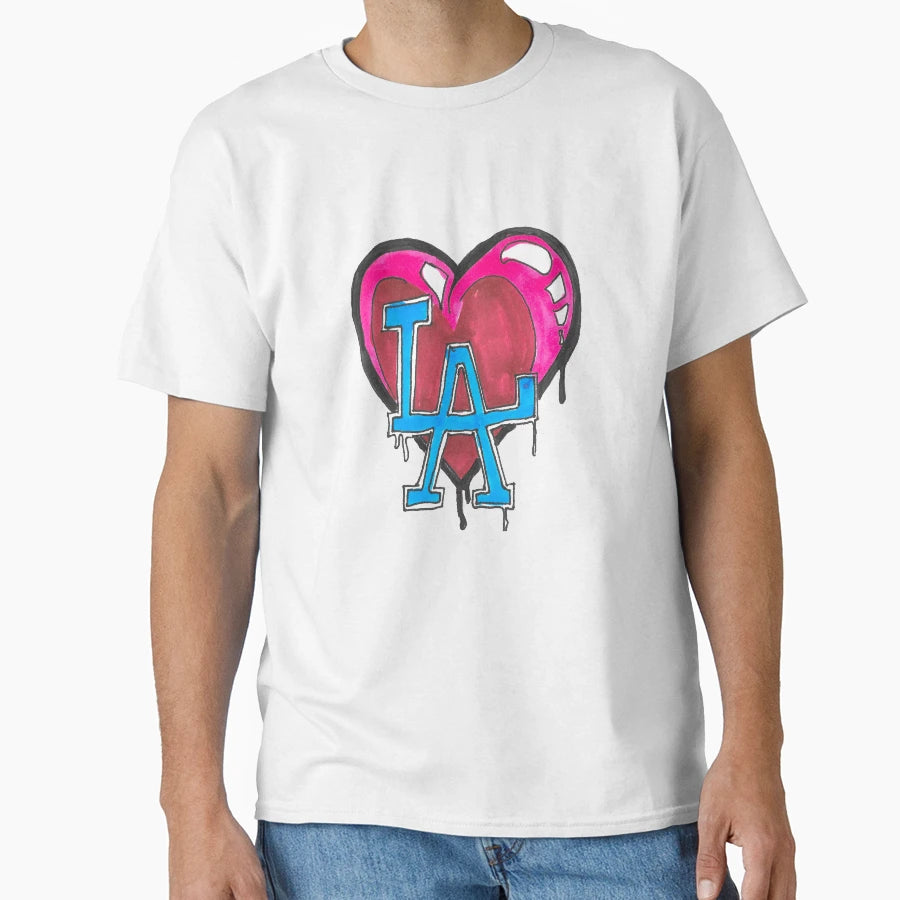 I Love La T-Shirt - Trendy Graphic for Adults - T-Shirt, Sweatshirt, Hoodie