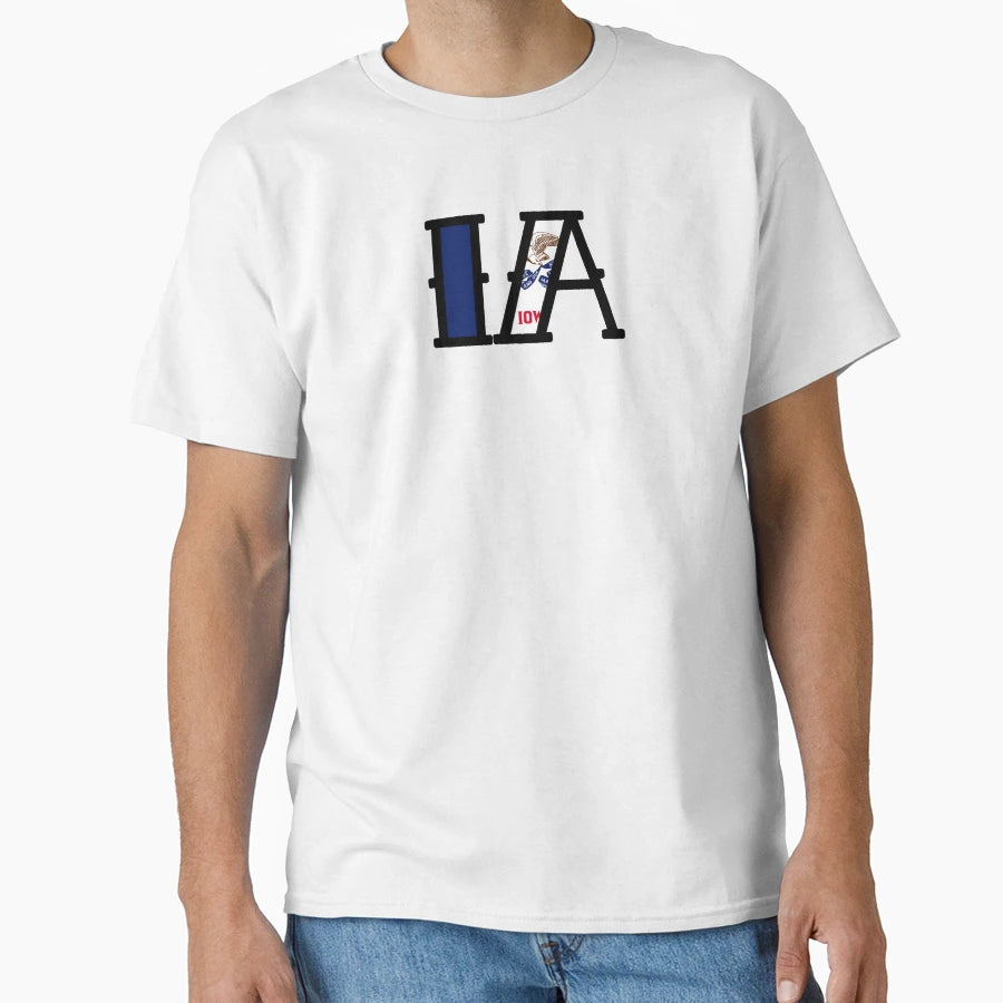 Iowa T-Shirt - Minimalist Print for Adults - T-Shirt, Sweatshirt, Hoodie