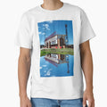 Barnsley Oakwell Stadium Reflection T-Shirt - Minimalist Print Men Women - T-Shirt, Sweatshirt, Hoodie