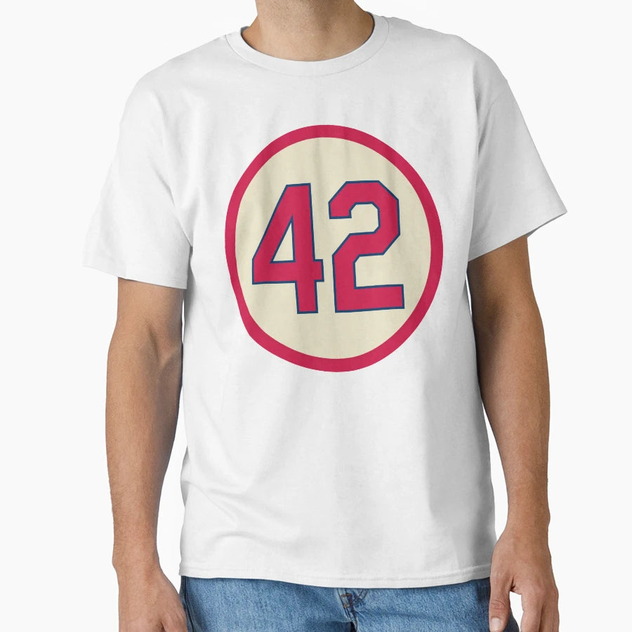 Bruce Sutter 42 Jersey Number T-Shirt - Minimalist Print for Adults - T-Shirt, Sweatshirt, Hoodie